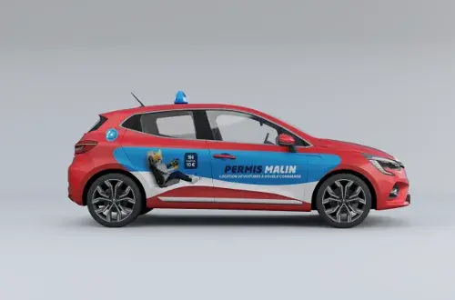 Permis Malin  Evry (91)  Location de voitures autoécole à double commande